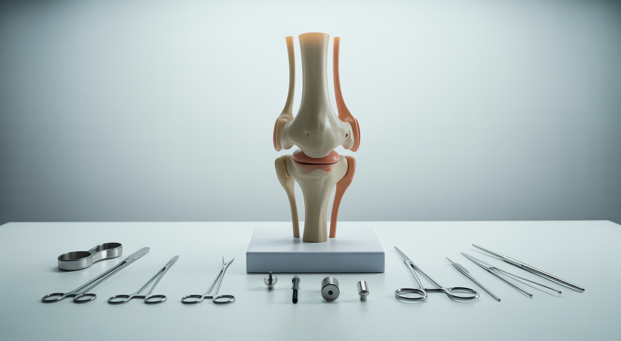 New Orleans orthopedic specialist examining a patient’s joint during a clinic visit